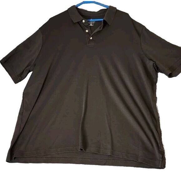Lands End Other - Lands End Mens Sz XXL Traditional Fit‎ Chocolate Brown Polo Shirt Pima Cotton